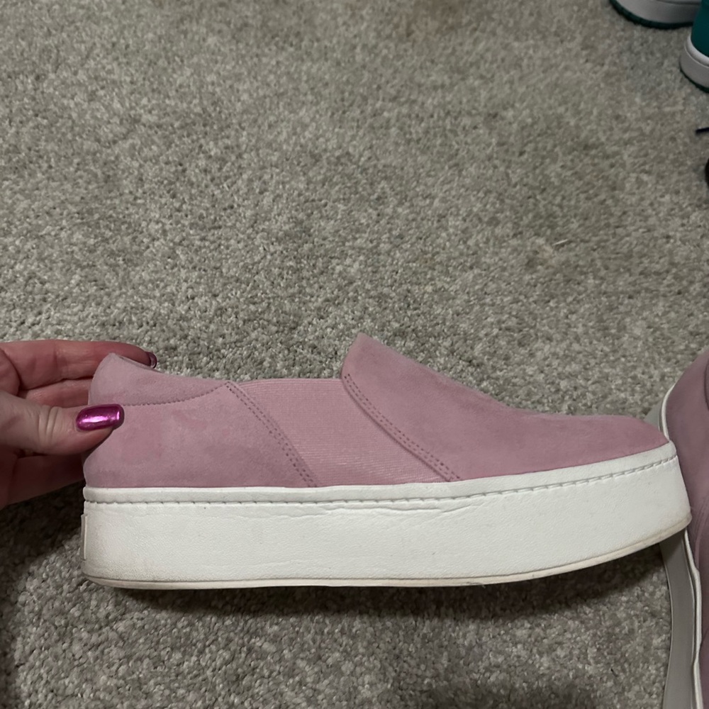 Vince Warren slip on sneakers size 8.